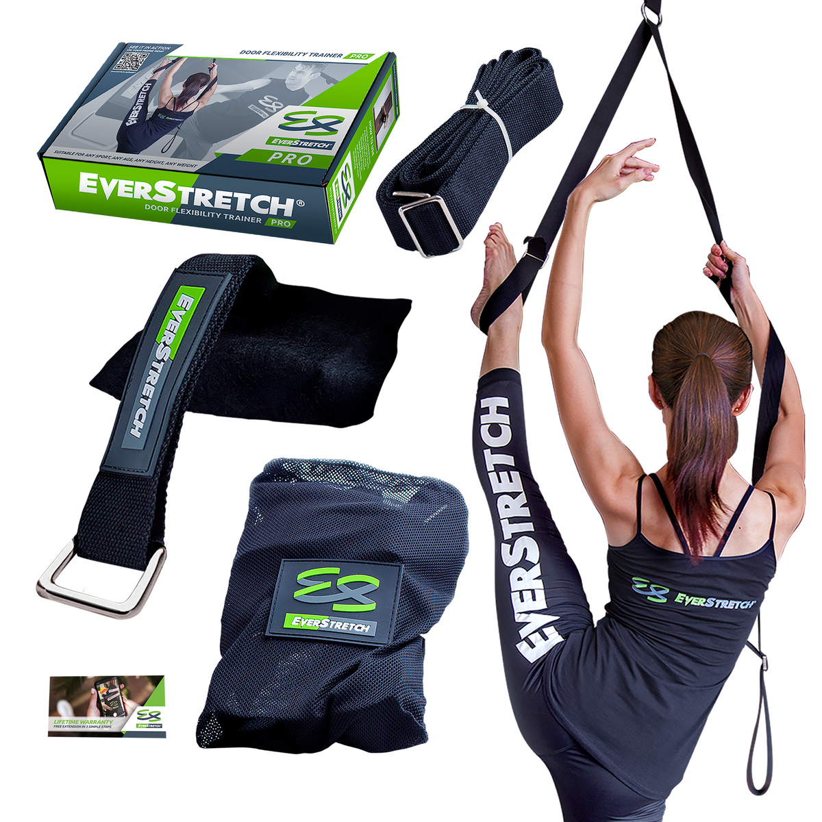Leg Stretcher by EverStretch - Door Flexibility Trainer PRO