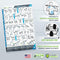 Basic Barbell Exercise Poster - 23" x 35" Laminated Exercise Instruction Poster by EverStretch