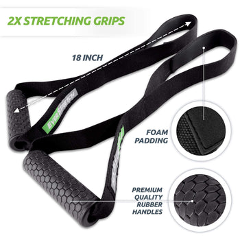 Leg Stretcher by EverStretch - Door Flexibility Trainer LITE Stretch Strap