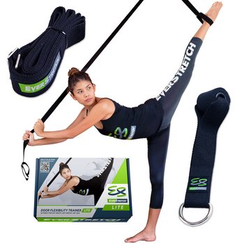 Trainer Yoga Flexibility Stretch Band of Leg for Stretching with 7 Loops Stretch  Strap with Foot Stretcher Yoga Fitness Straps