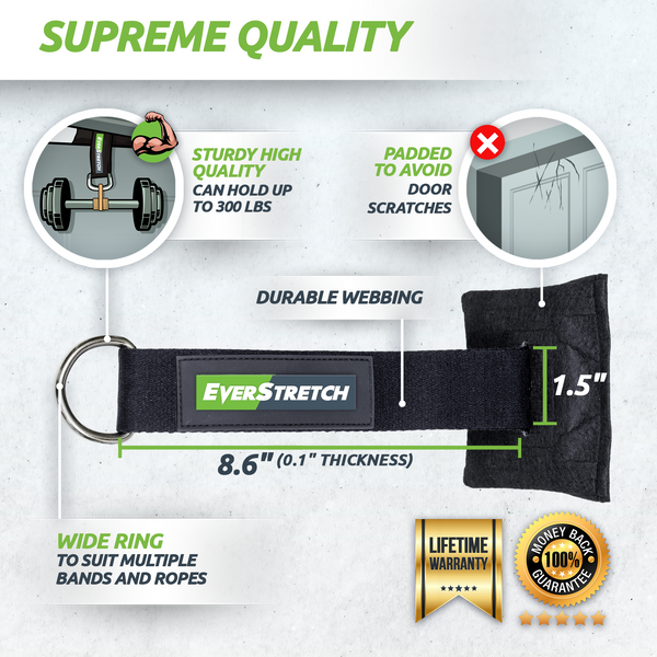EverStretch Door Anchor for Heavy Duty Use by EverStretch